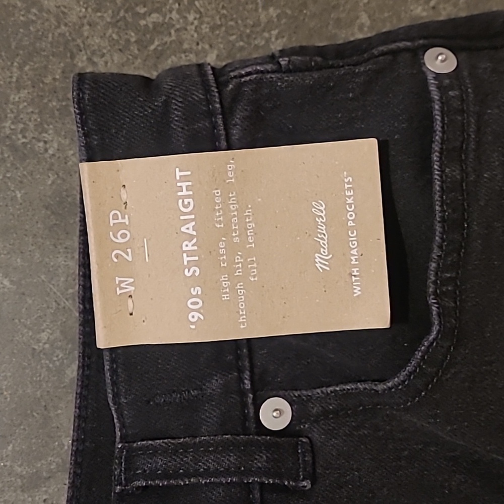NWT MADEWELL 90s STRAIGHT JEANS - Picture 7 of 14